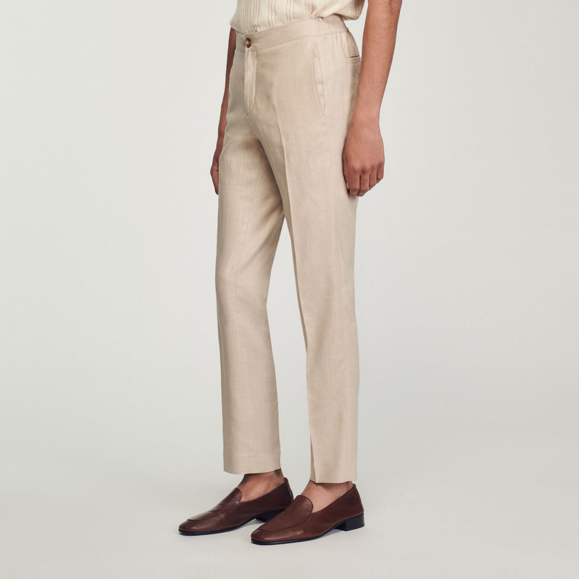 Pantaloni in lino