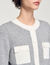 Cardigan bicolor