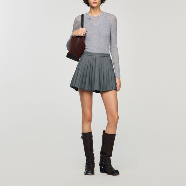 Skorts plissettati - Donna | Sandro