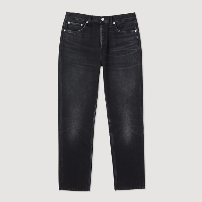 Jeans dritti in cotone biologico