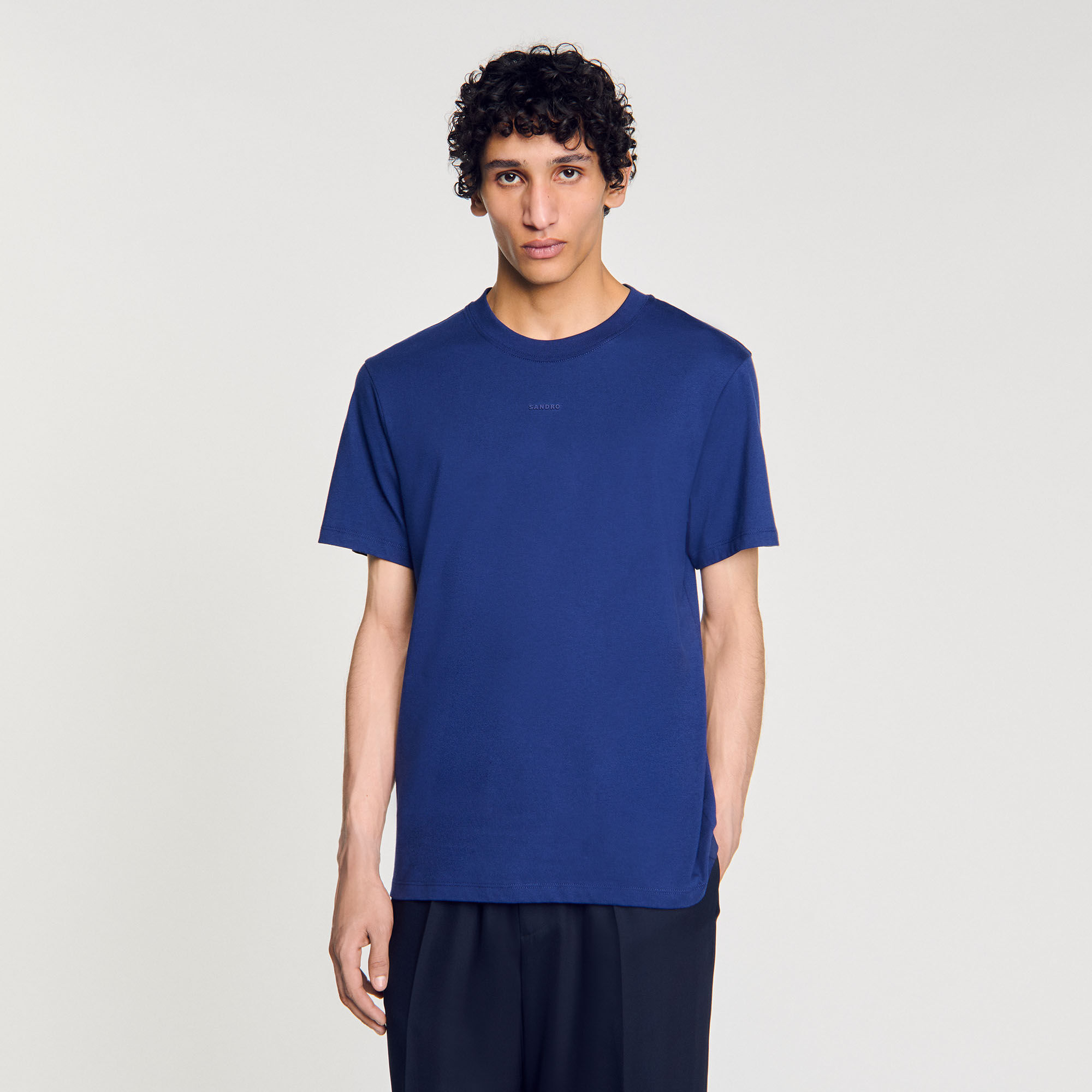 T-shirt in cotone con logo