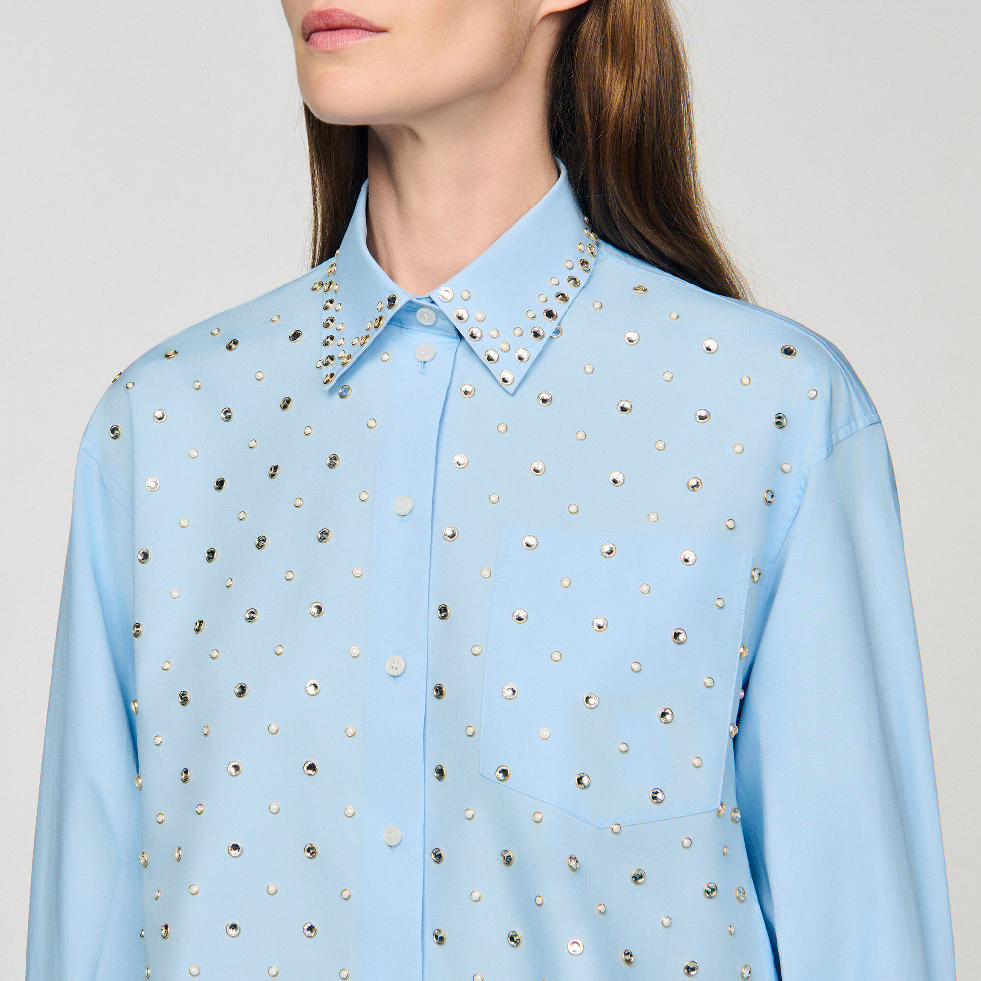 Camicia glitterata