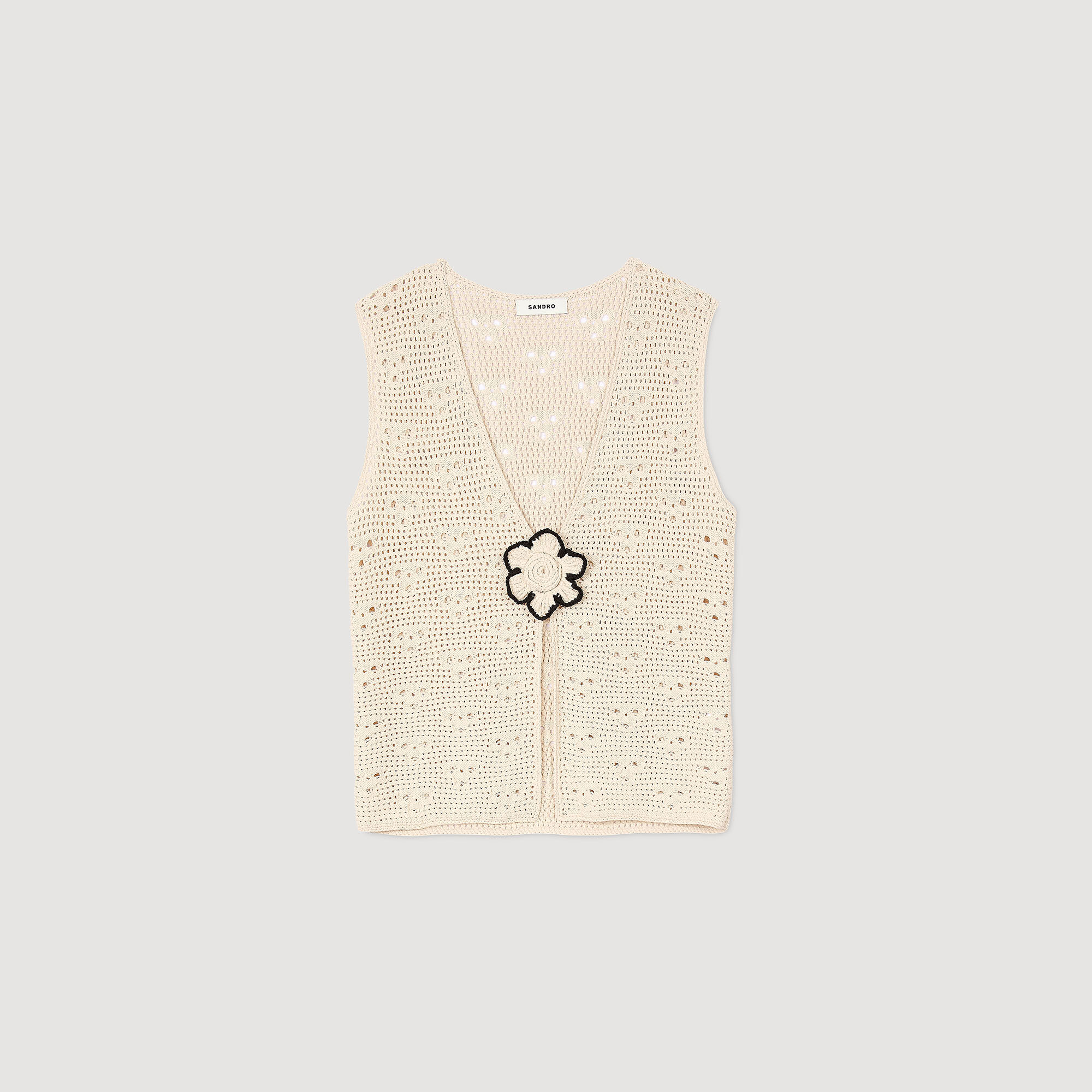 Gilet all'uncinetto