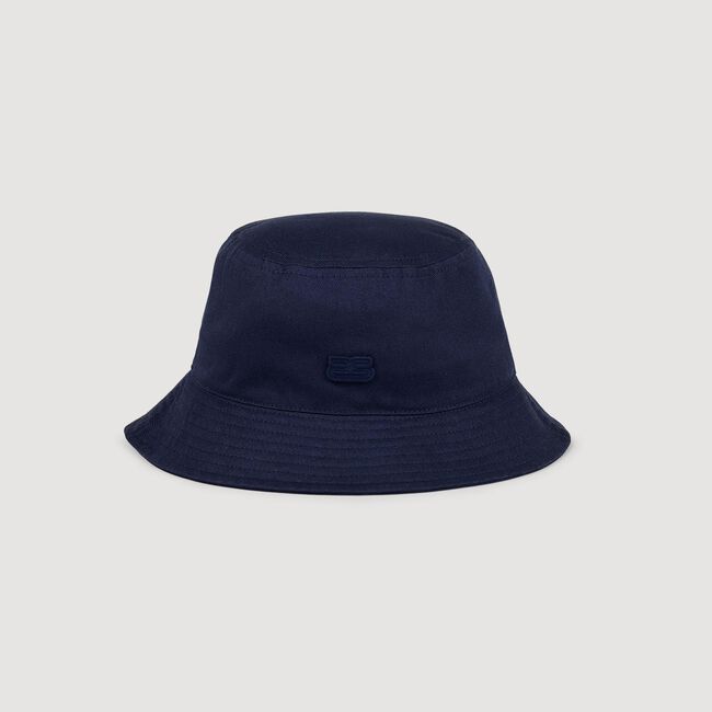 Bucket Hat in cotone con inserto