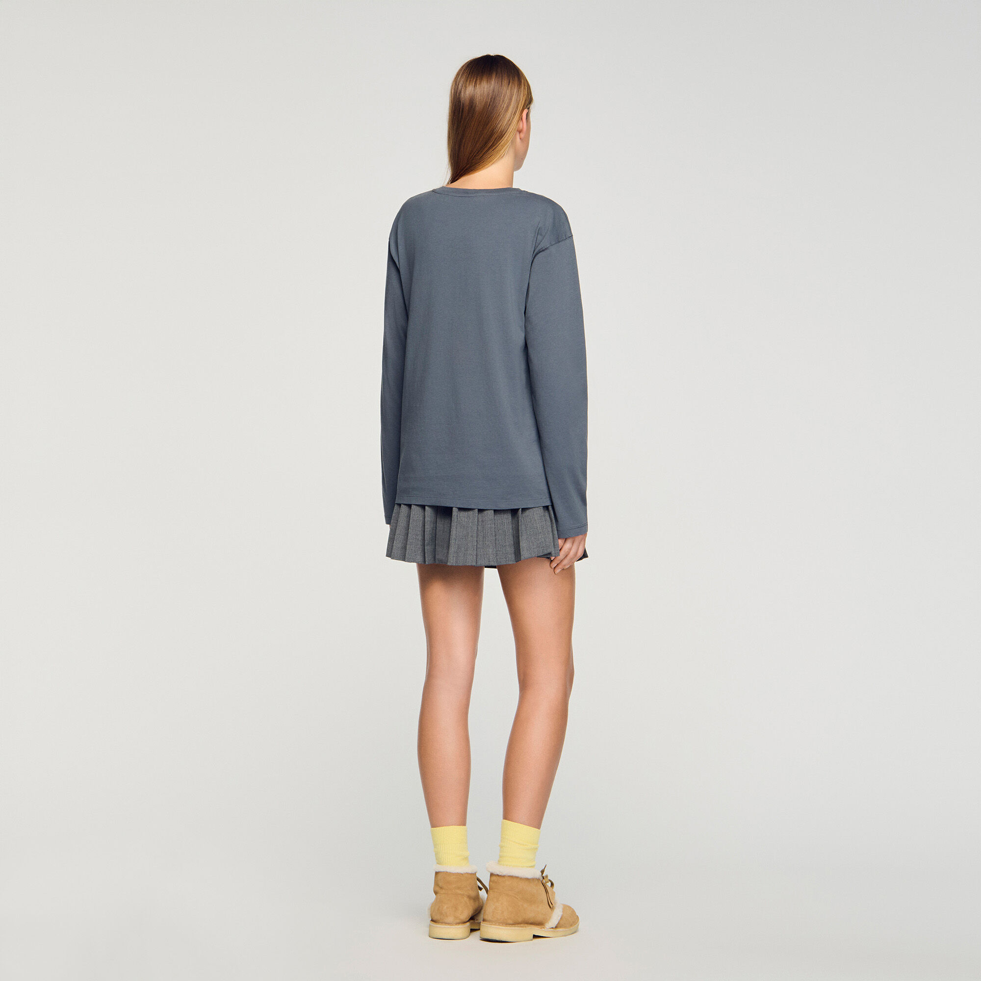 T-shirt con ricamo
