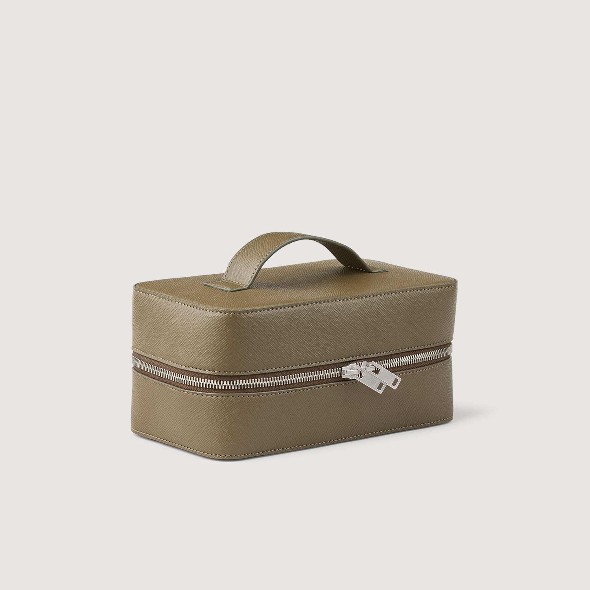 Beauty case in pelle ricostituita 