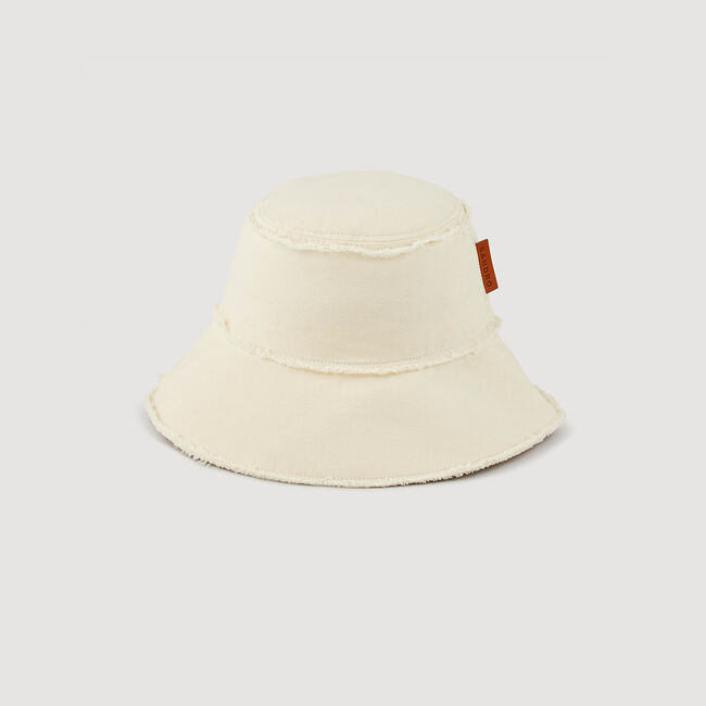 Cappello da pescatore in tela di cotone
