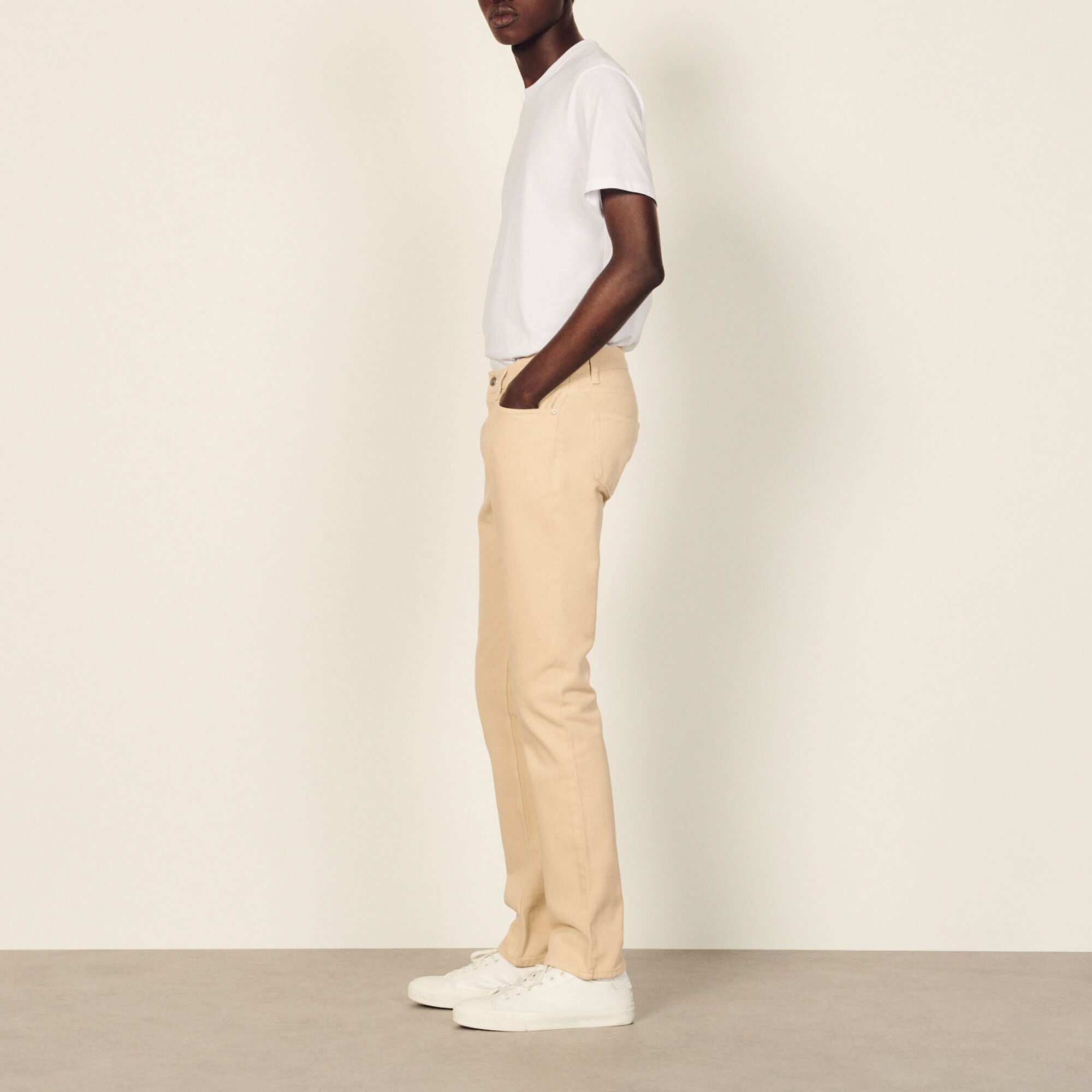 Jeans in cotone linea slim
