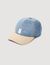 Cappellino in jeans e tela