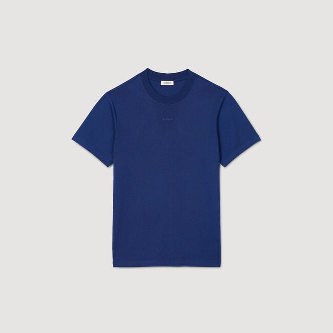 T-shirt in cotone con logo