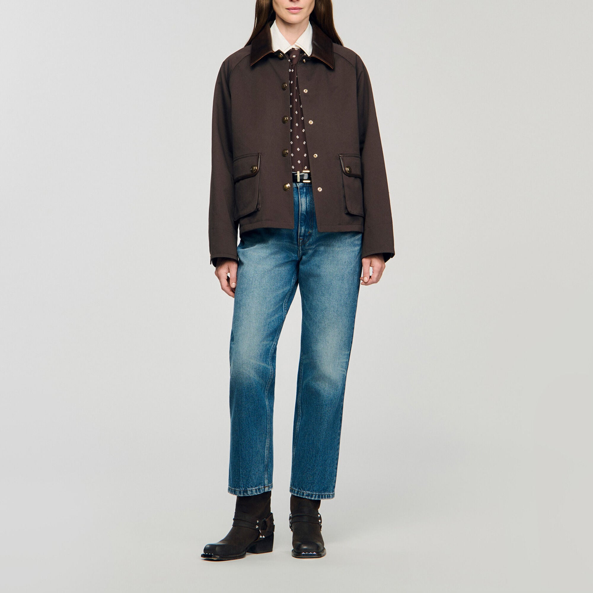 Cappotto in gabardina - Donna | Sandro