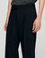 Pantaloni larghi con pieghe
