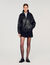 Giubbotto in pelle oversize