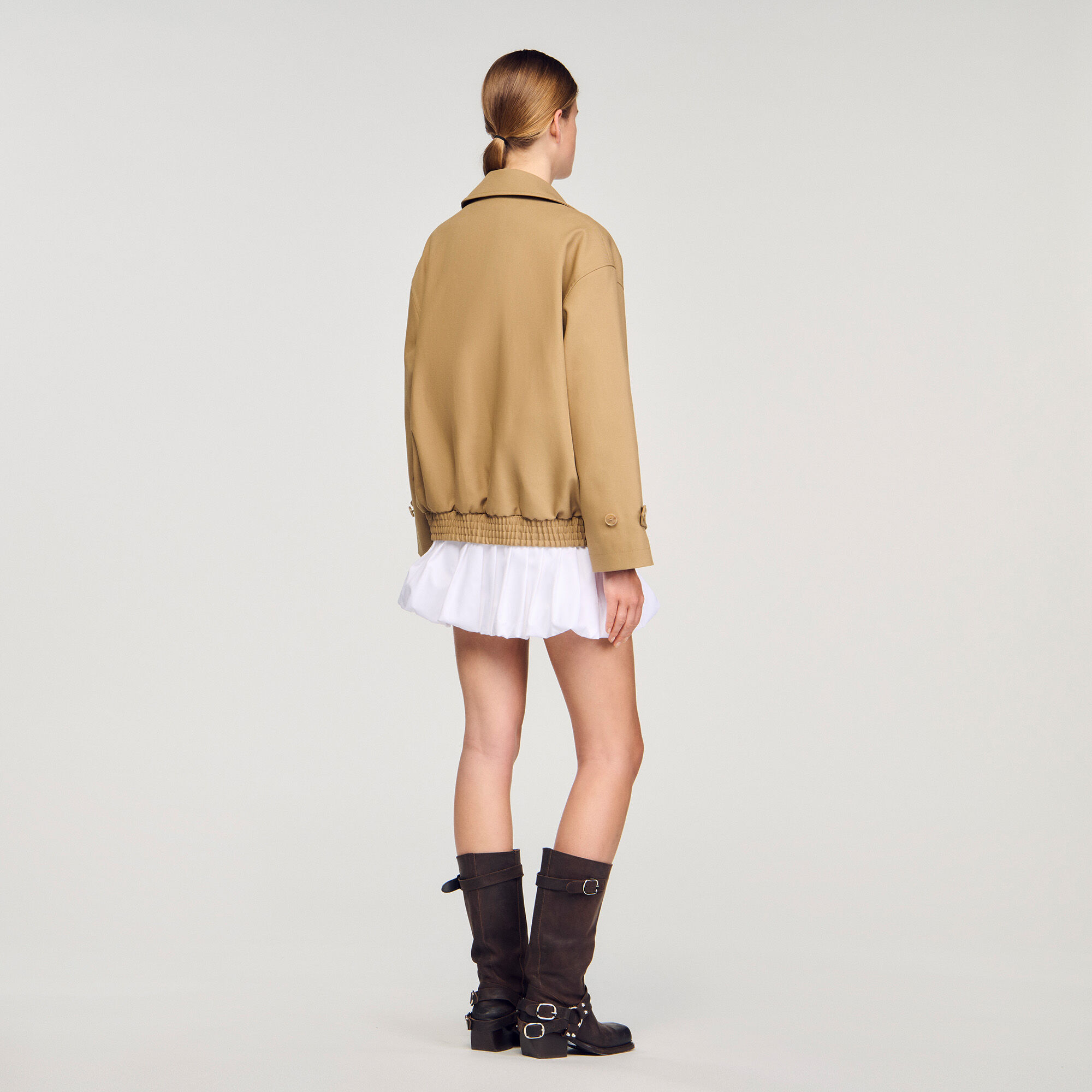 Trench corto oversize
