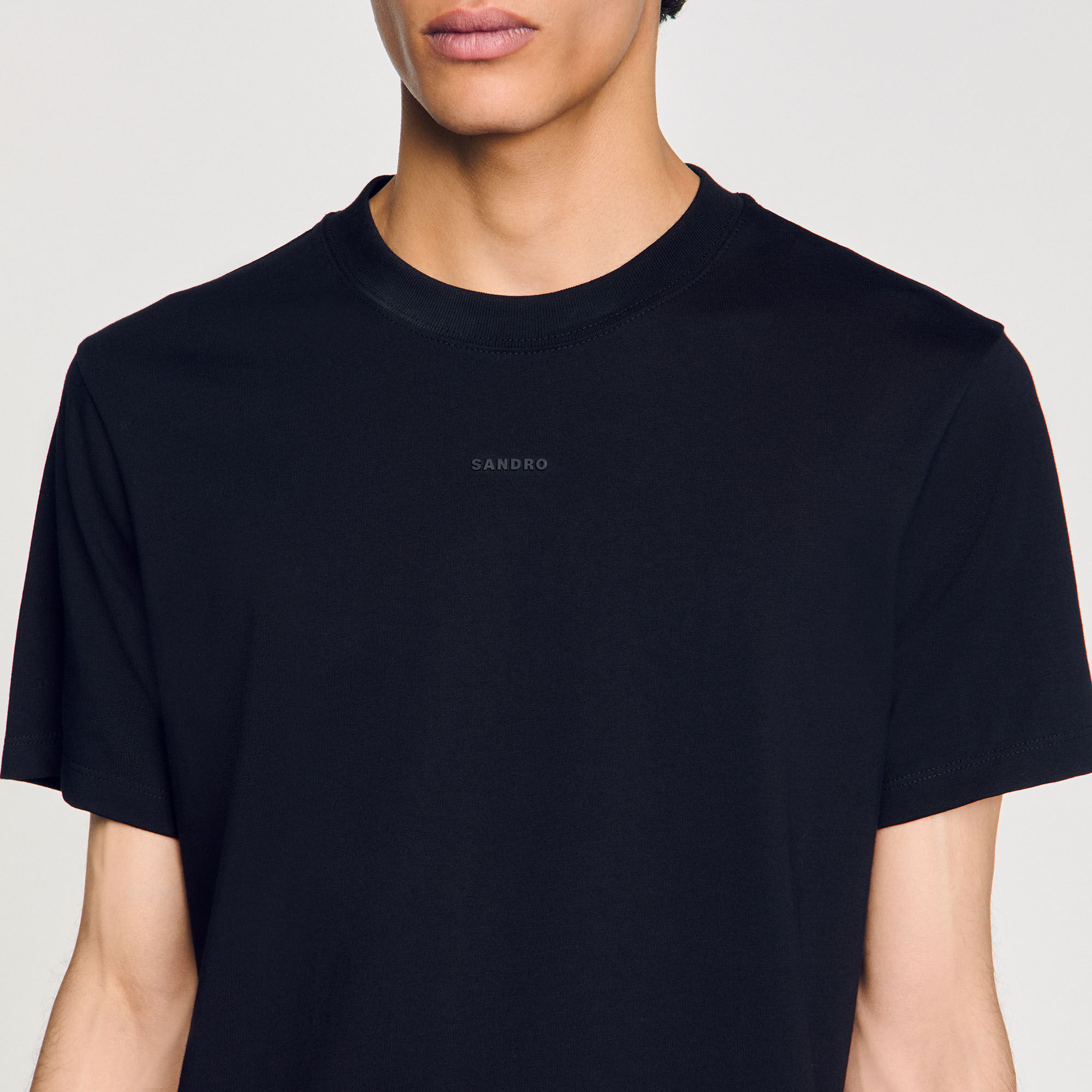 T-shirt in cotone con logo