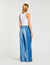 Jeans con inserti a contrasto