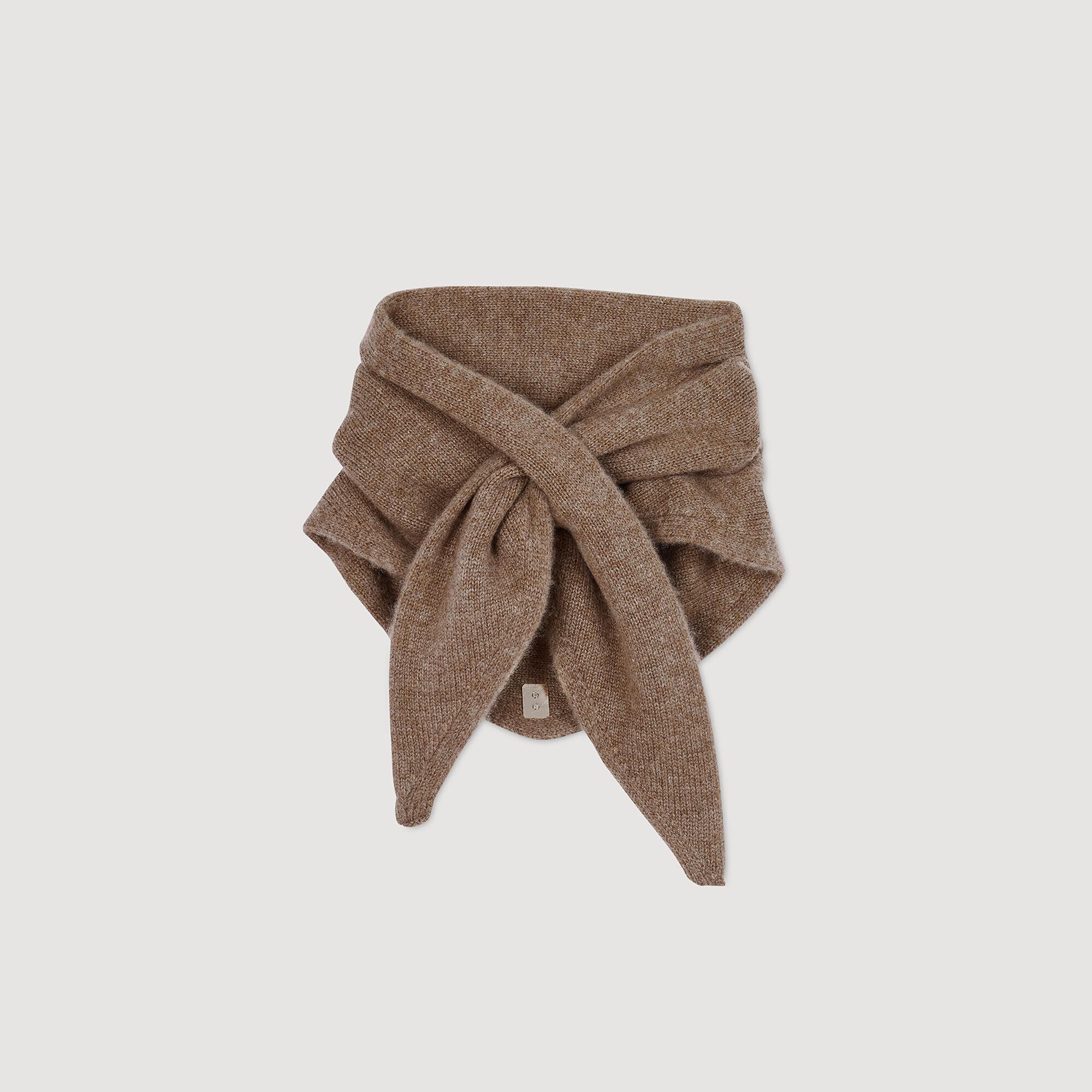 Foulard in lana e cashmere