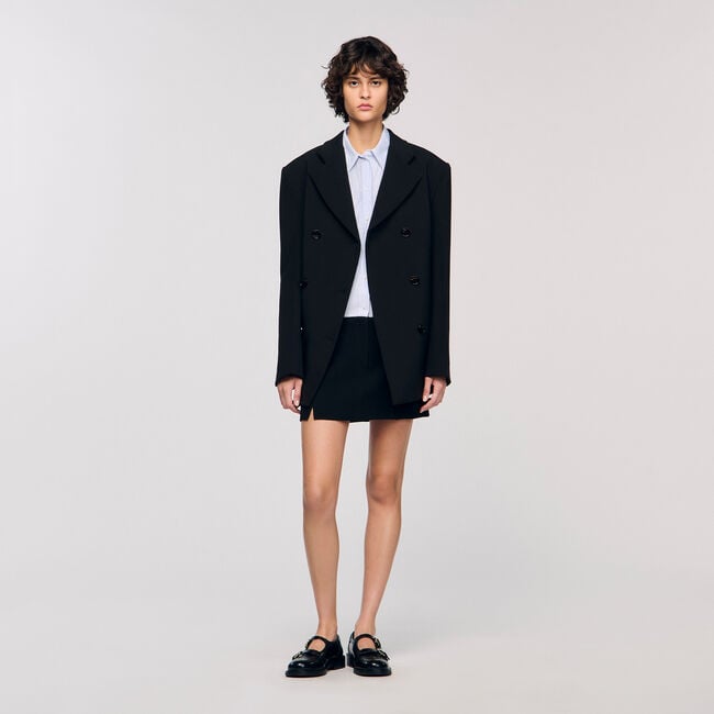 Giacca da tailleur incrociata