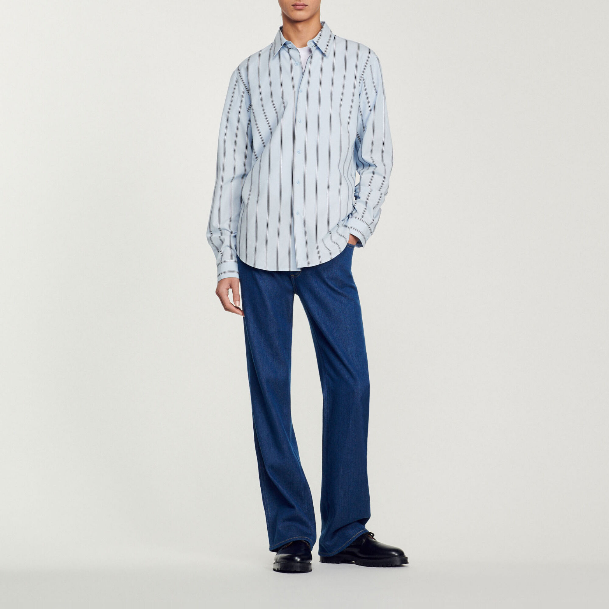 Camicia a righe