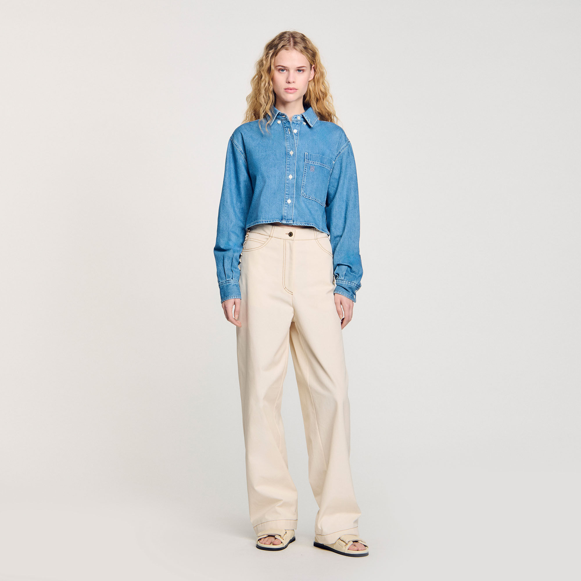 Jeans con laccetti