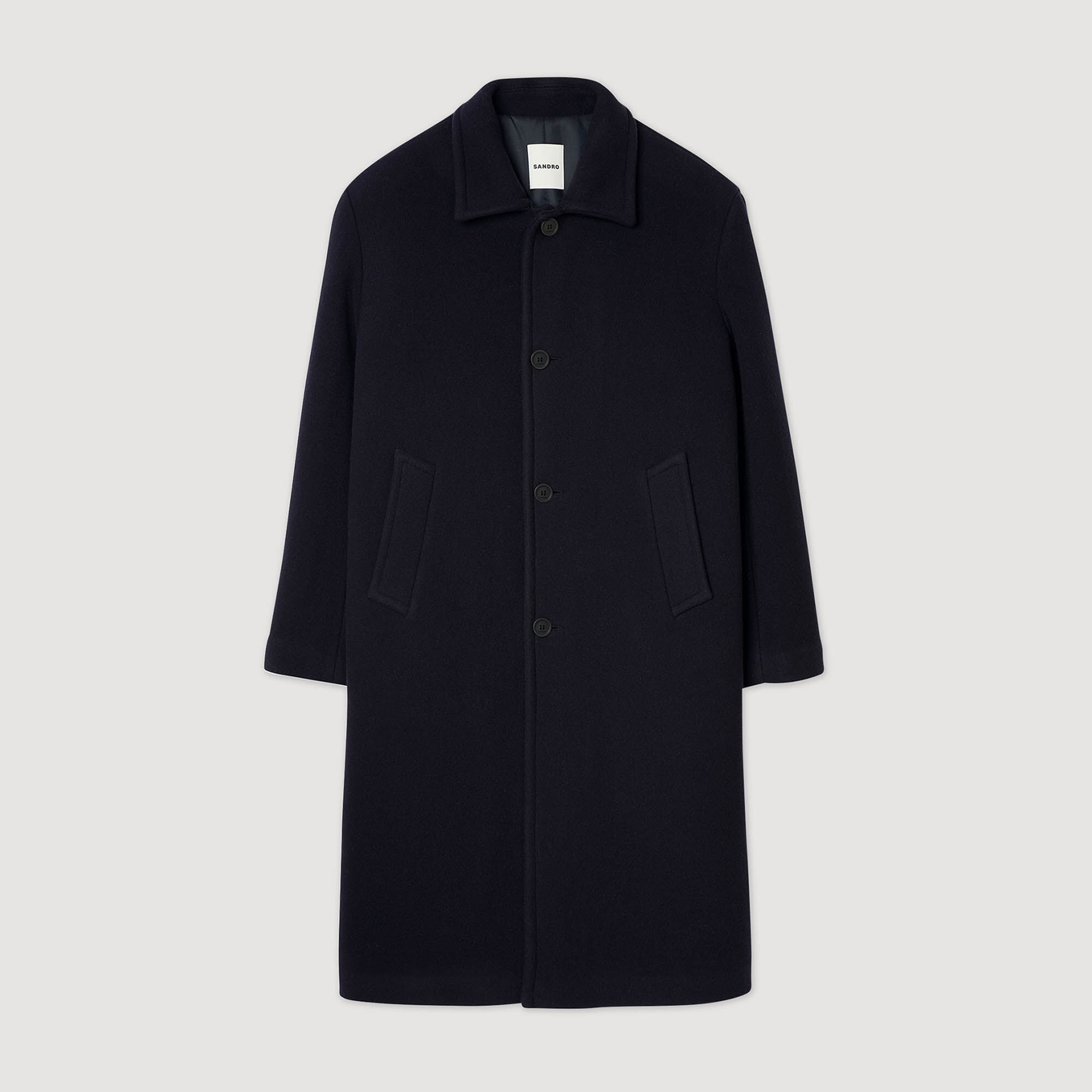 Cappotto in lana e cashmere
