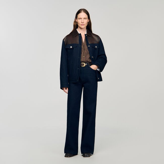 Jeans grezzi larghi