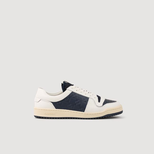 Sneakers basse in pelle