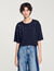 T-shirt con dettagli a perline