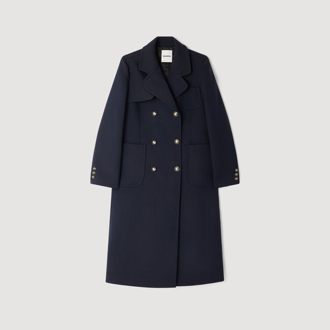 Cappotto lungo doppiopetto