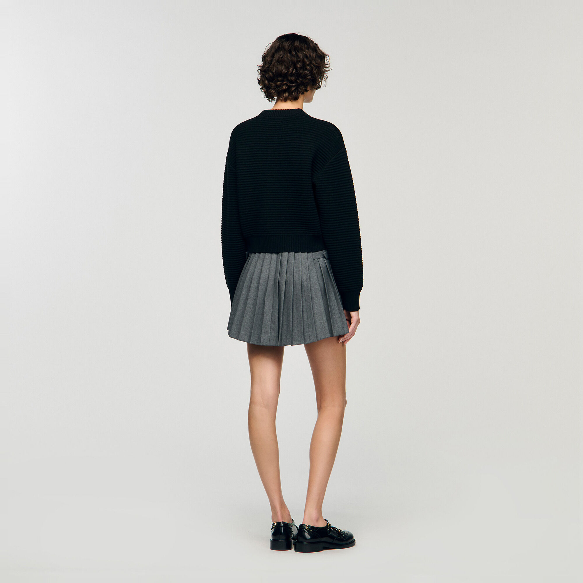 Cardigan in maglia testurizzata - Donna | Sandro