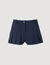 Short sartoriale plissettato