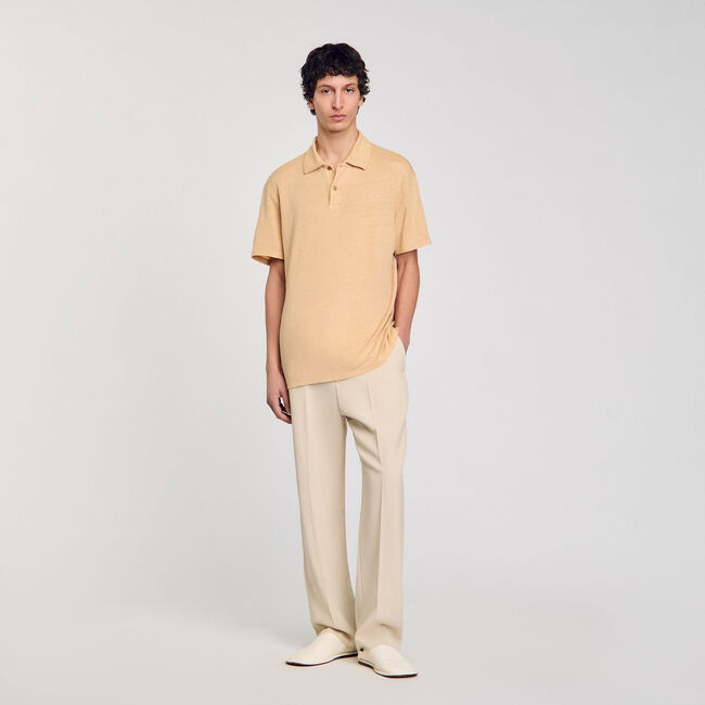 Polo in lino