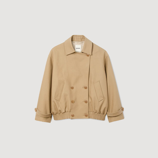 Trench corto oversize