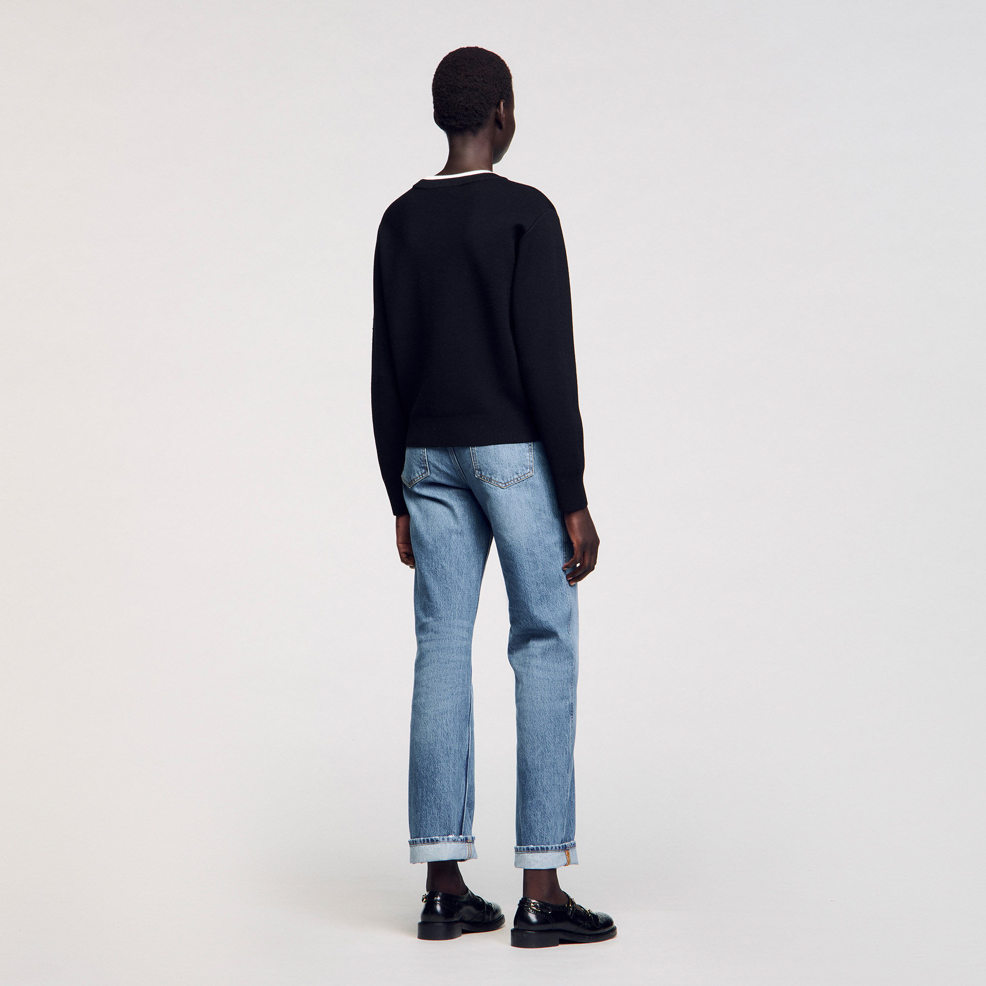 Maglione in misto lana