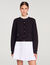 Cardigan colletto volant rimovibile