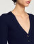 Cardigan in maglia a coste