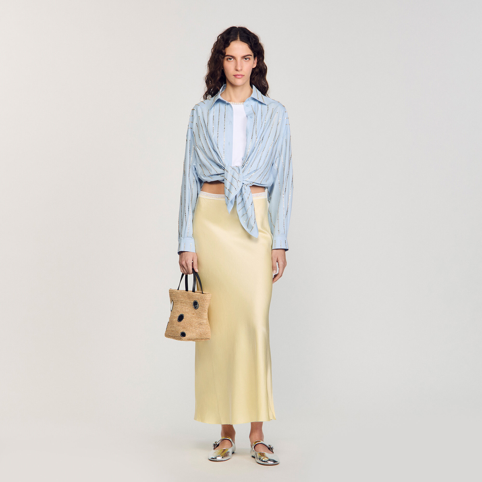 Camicia glitterata