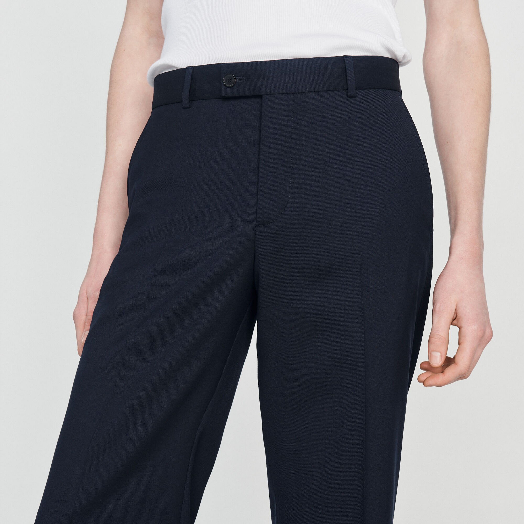 Pantaloni da completo in lana