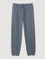 Pantaloni da jogging felpati ricamati