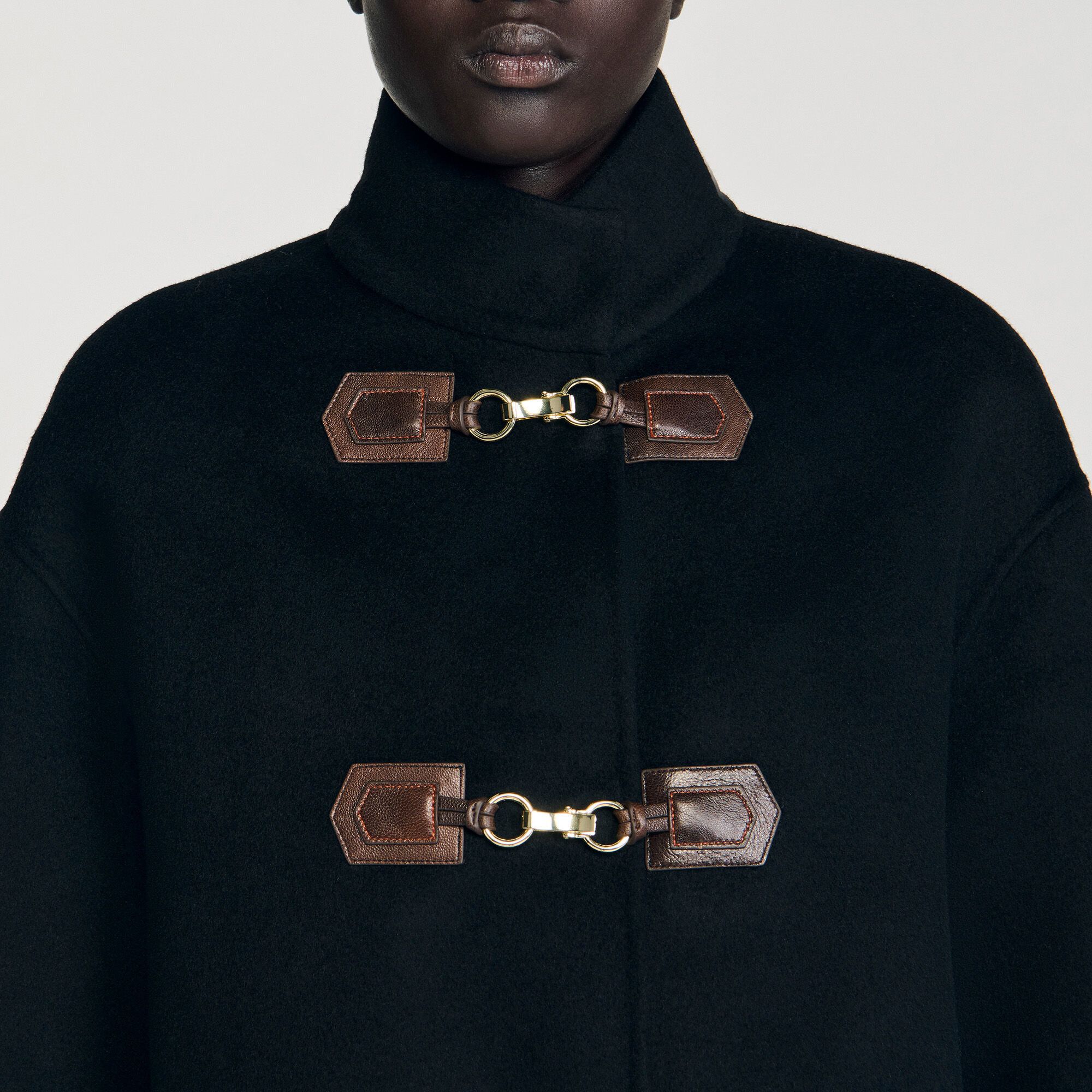Cappotto caban oversize