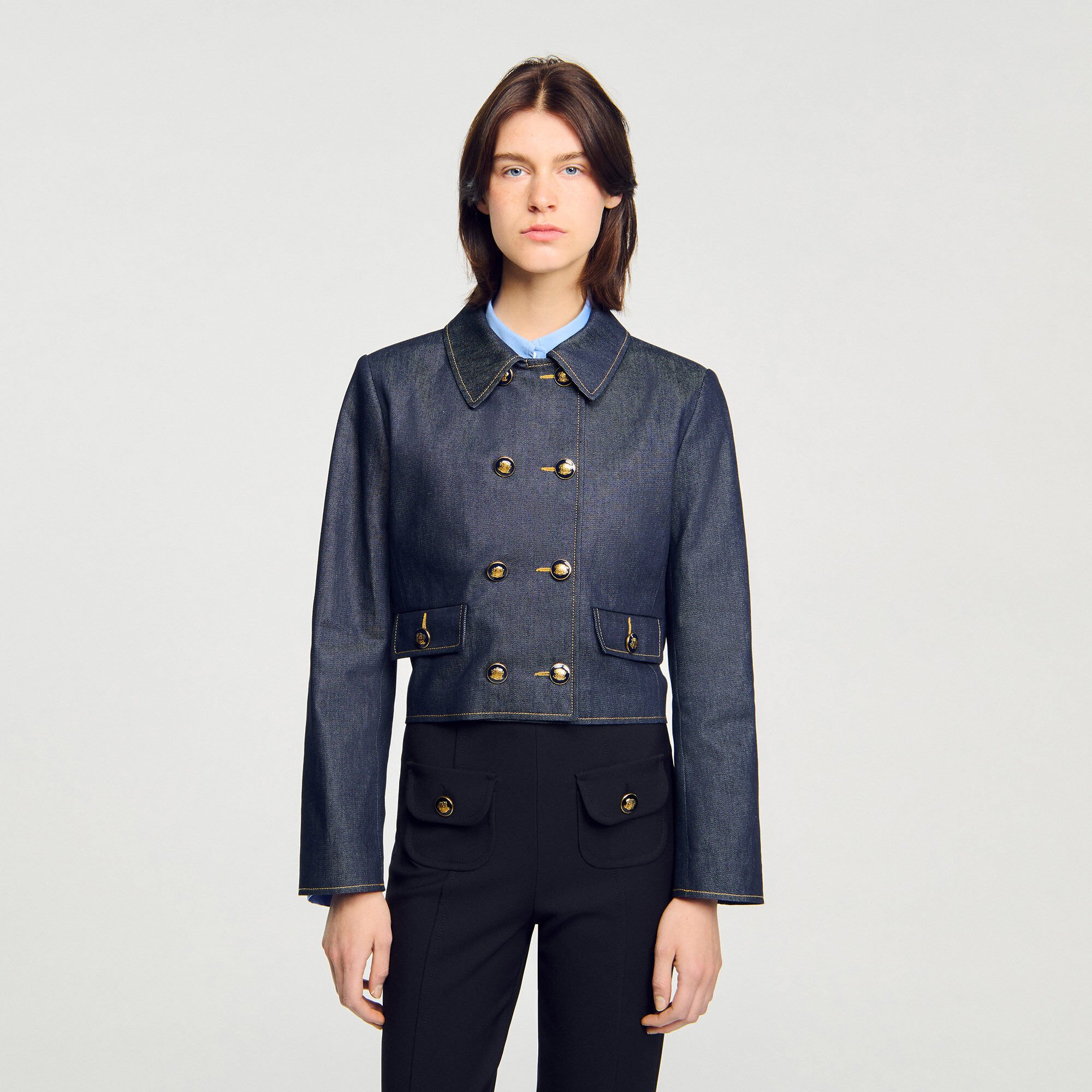 Giacca da tailleur in denim