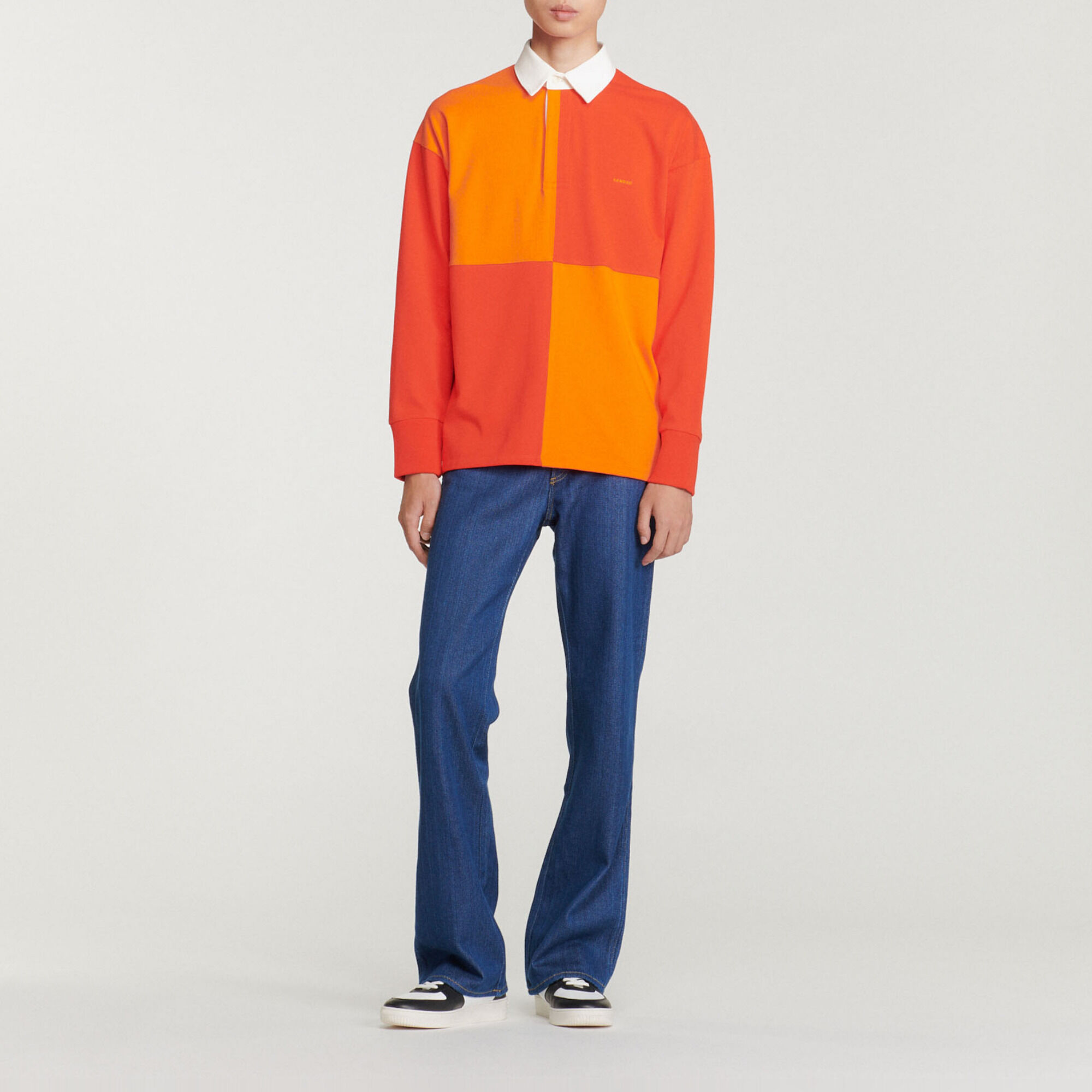 Polo da rugby in cotone bio