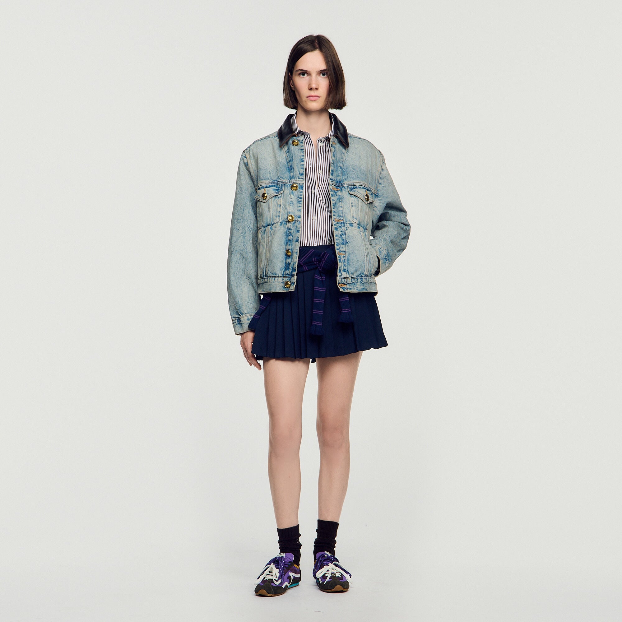Skorts plissettati - Donna | Sandro