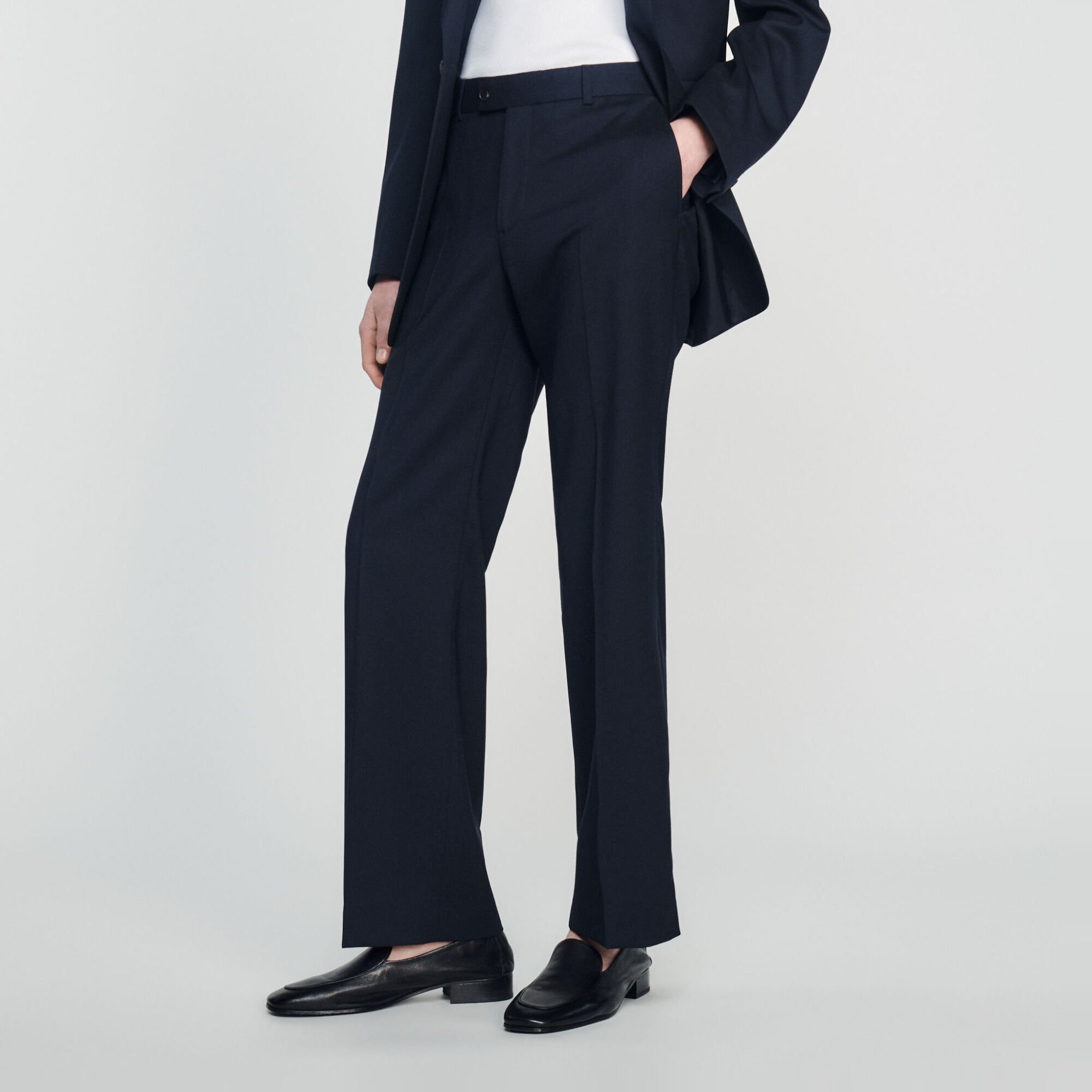 Pantaloni da completo in lana