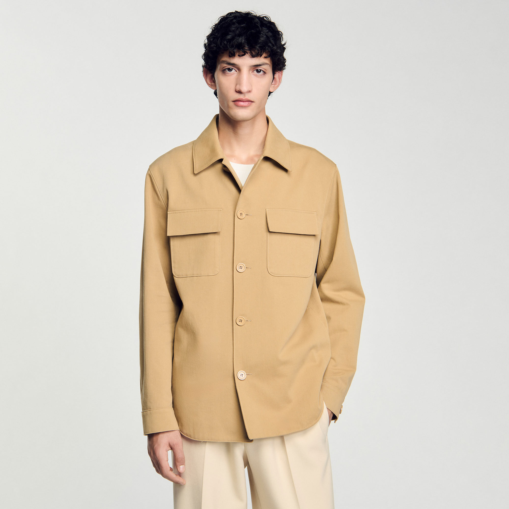 Overshirt con tasche