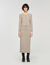 Cardigan con colletto a contrasto