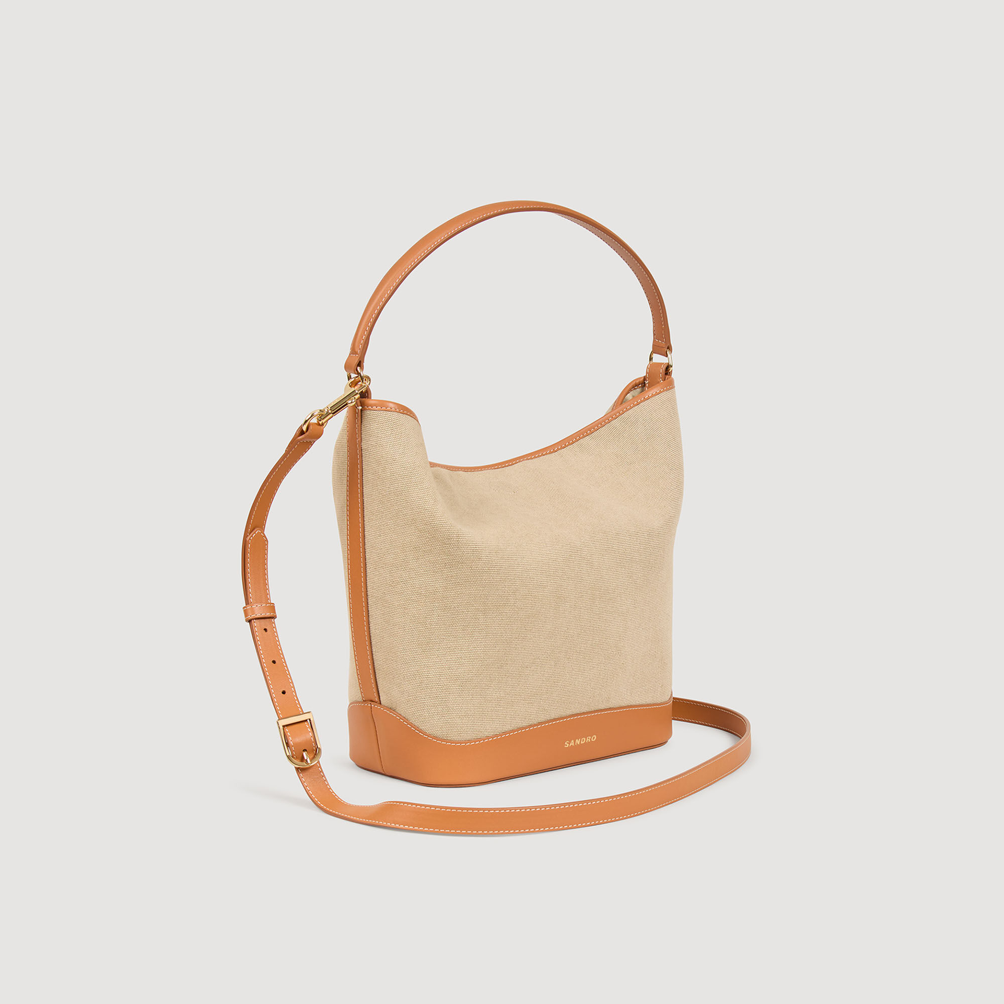 Borsa a secchiello Tangoso in tela