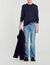 Pullover in maglia sottile in lana