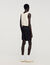 Shorts in cotone con vita elastica