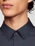 Camicia aderente in cotone stretch